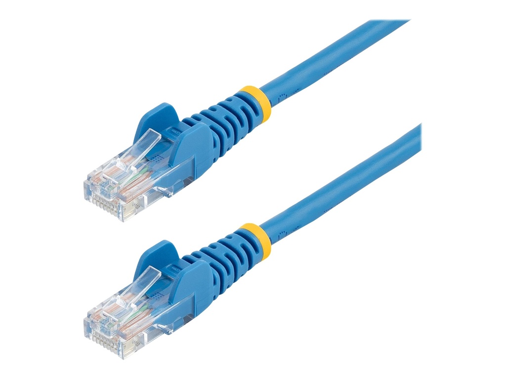 StarTech.com Startech 0,5m Cat5e Ethernet Netzwerkkabel Snagless mit RJ45 - Cat 5e UTP Kabel - Blau - Patch-Kabel - RJ-45 (M)