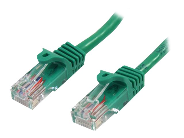 StarTech.com 5m Cat5e Ethernet Netzwerkkabel Snagless mit RJ45 - Cat 5e UTP Kabel - Grün - Netzwerkkabel - RJ-45 (M)
