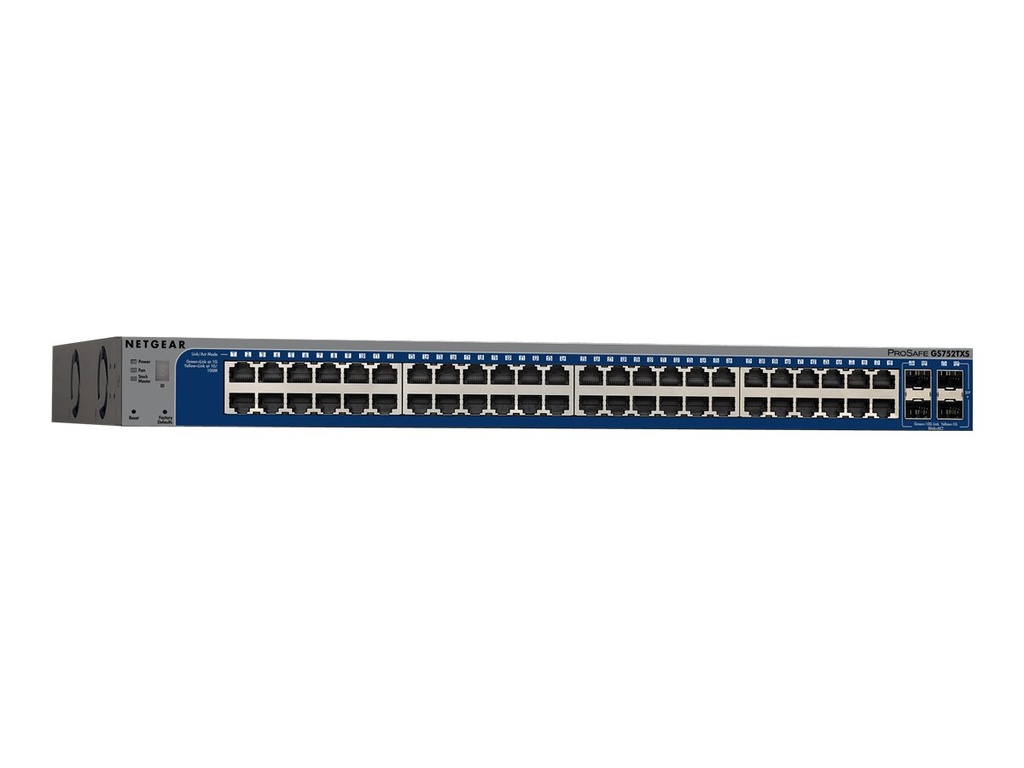 Netgear Smart GS752TXS - Switch - managed - 48