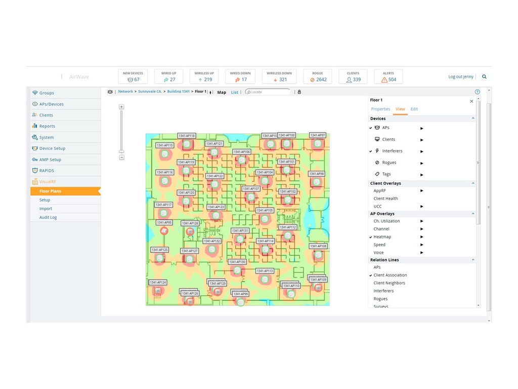 HPE Aruba AirWave - Failover-Lizenz - 100 Geräte