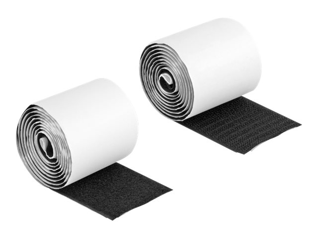 Delock Kabelbinderrolle - 1 m - Schwarz