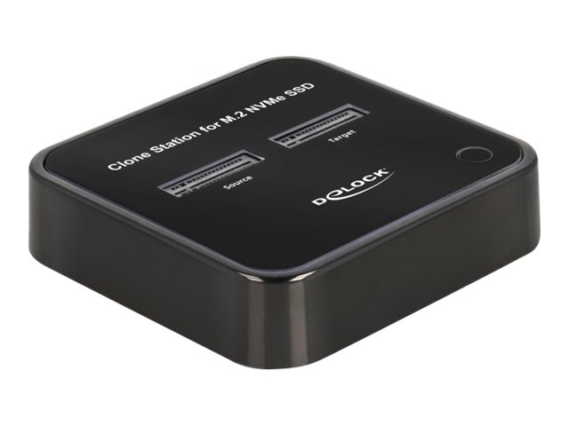 Delock SSD-Dockingstation mit Klon-Funktion Schächte: 2 - M.2 - M.2 NVMe Card - USB 3.2 (Gen 2)