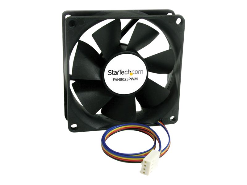 StarTech.com 80x25mm Computer Gehäuselüfter/ PWM Cooling Fan