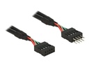 Delock USB 2.0 Pin Header - Internes USB-Kabel - 10-poliger USB-Header (W)