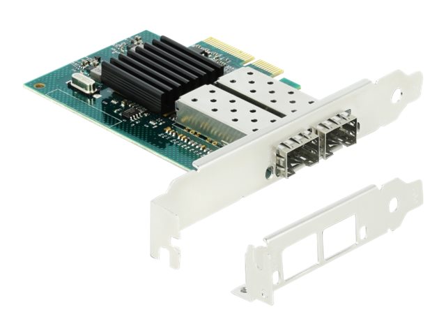 Delock Netzwerkadapter - PCIe x4 Low-Profile
