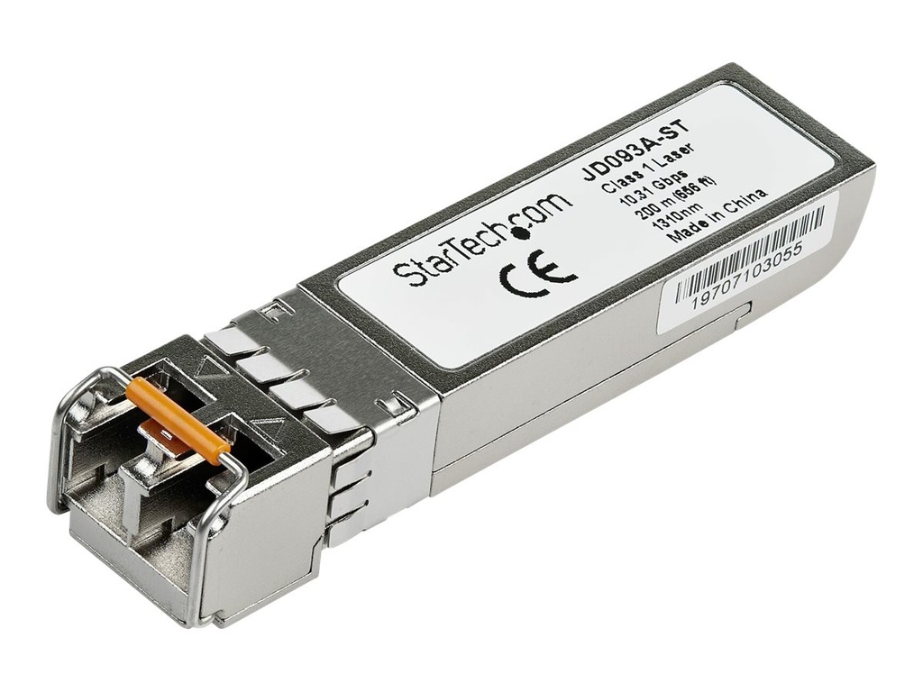 StarTech.com JD093A-ST Transceiver Modul (SFP+ Module, 10GBase-LRM HP kompatibel, Glasfaser, 1310nm, LC Multimode mit DDM)