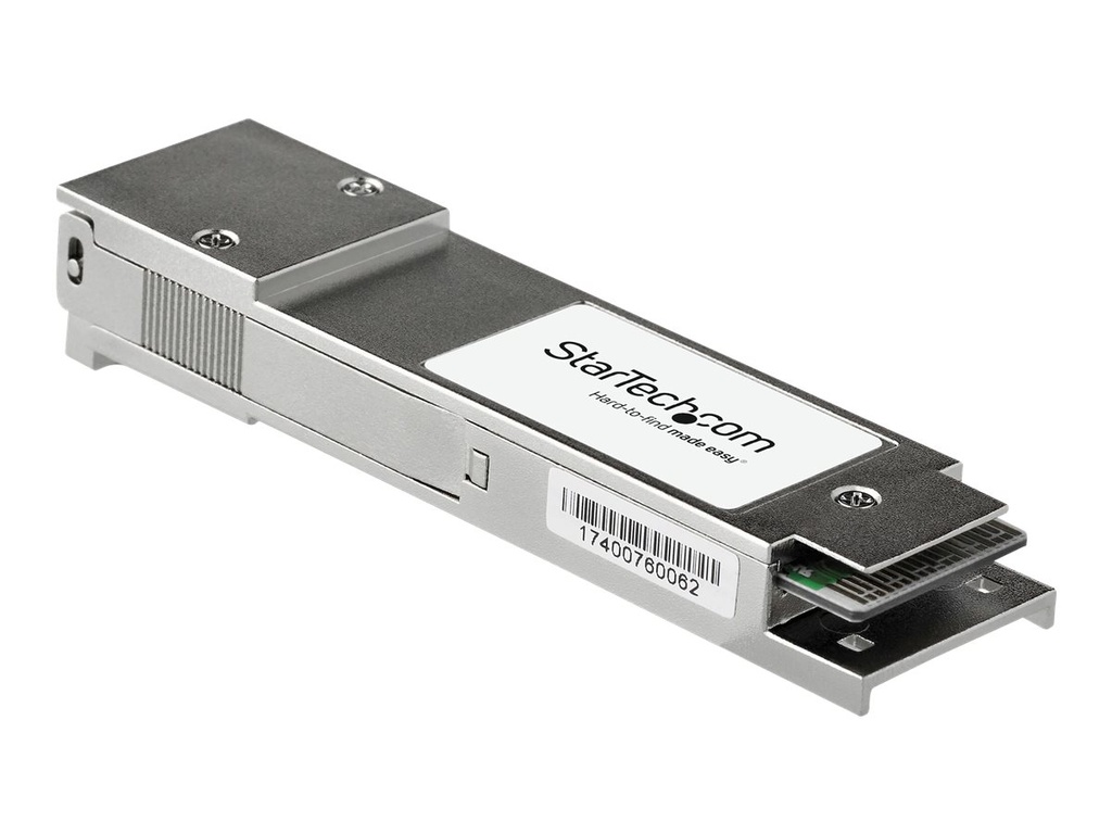 StarTech.com 747698-B21-ST Transceiver Modul (QSFP Module, 40GBase-SR4 HP kompatibel, Glasfaser, 850nm, MPO Multimode mit DDM)