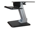 StarTech.com Height Adjustable Standing Desk Converter - Sit Stand Desk with One-finger Adjustment - Ergonomic Desk (ARMSTS)