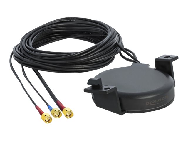 Delock LTE MIMO GNSS Antenna - Antenne - Smart Home - 2 dBi (für 698 - 960 MHz)