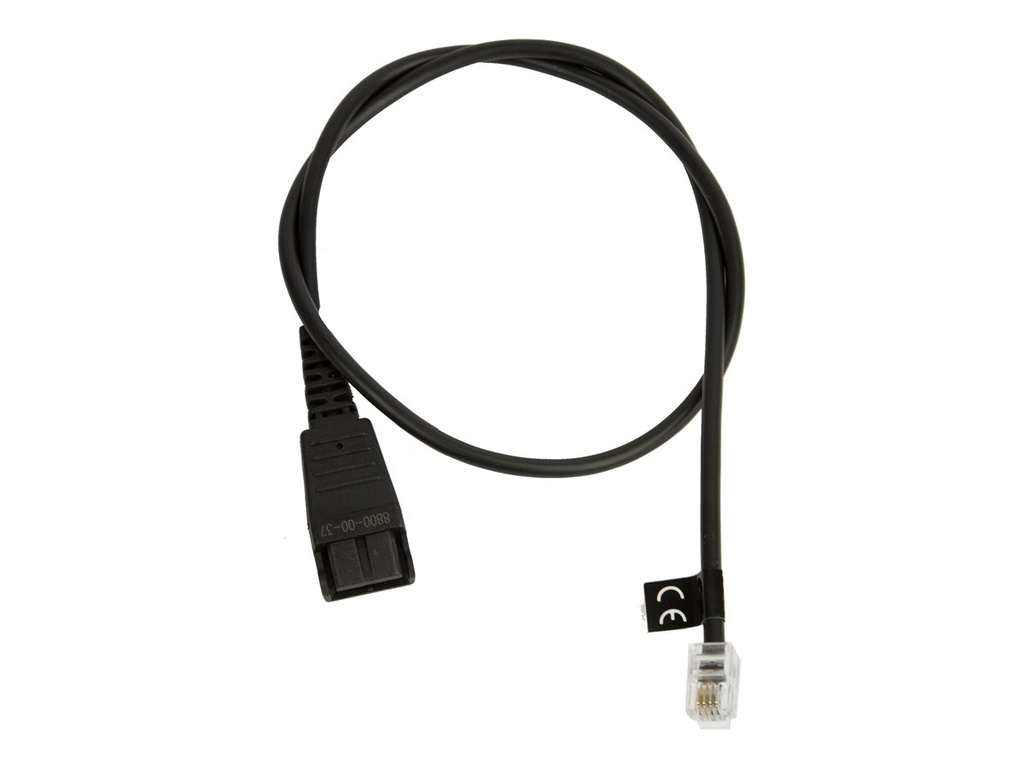 Jabra Headset-Kabel - RJ-11 männlich zu Quick