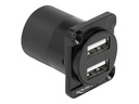 Delock D-Type - USB-Steckdosenmechanismus
