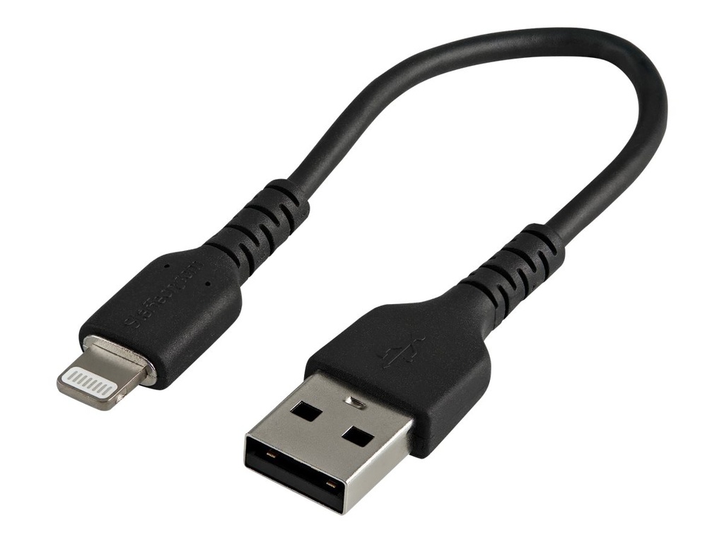 StarTech.com 15cm USB auf Lightning-Kabel - Schwarz