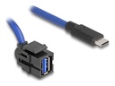 Delock USB-Kabel - USB-C (M) gerade zu USB Typ A (W)
