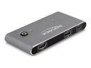 Delock KVM-/Audio-/USB-Switch - HDMI 8K60, with USB 2.0