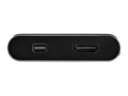 StarTech.com CDP2HDMDP USB-C-Multiport Adapter (4K 60Hz UHD, 2-in-1 USB Typ C auf HDMI/mDP Display oder Monitor)