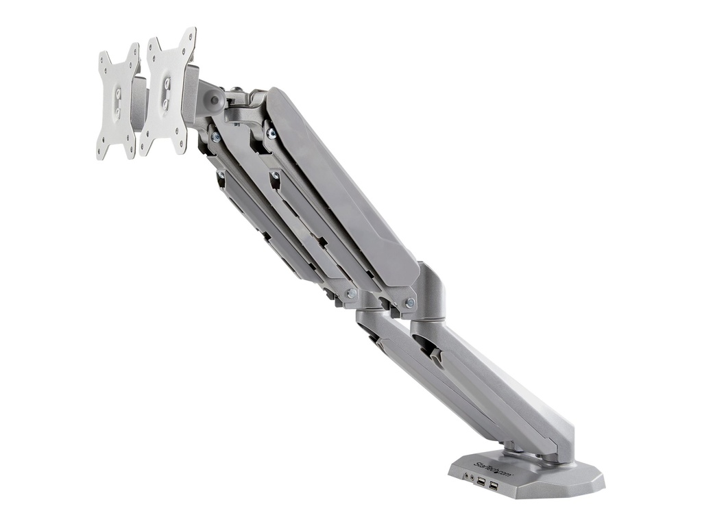StarTech.com ARMSLIMDUOS Monitorhalterung (duale Gelenkarme, individuel einstellbar, für 15- bis 32-Zoll-VESA-Monitore)