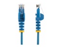 StarTech.com 1.5m Slim LSZH CAT6 Ethernet Cable, 10 Gigabit Snagless RJ45 100W PoE Patch Cord, CAT 6 10GbE UTP Network Cable w/Strain Relief, Blue, ETL, Low Smoke Zero Halogen - Category 6 - 28AWG (N6PAT150CMBLS)