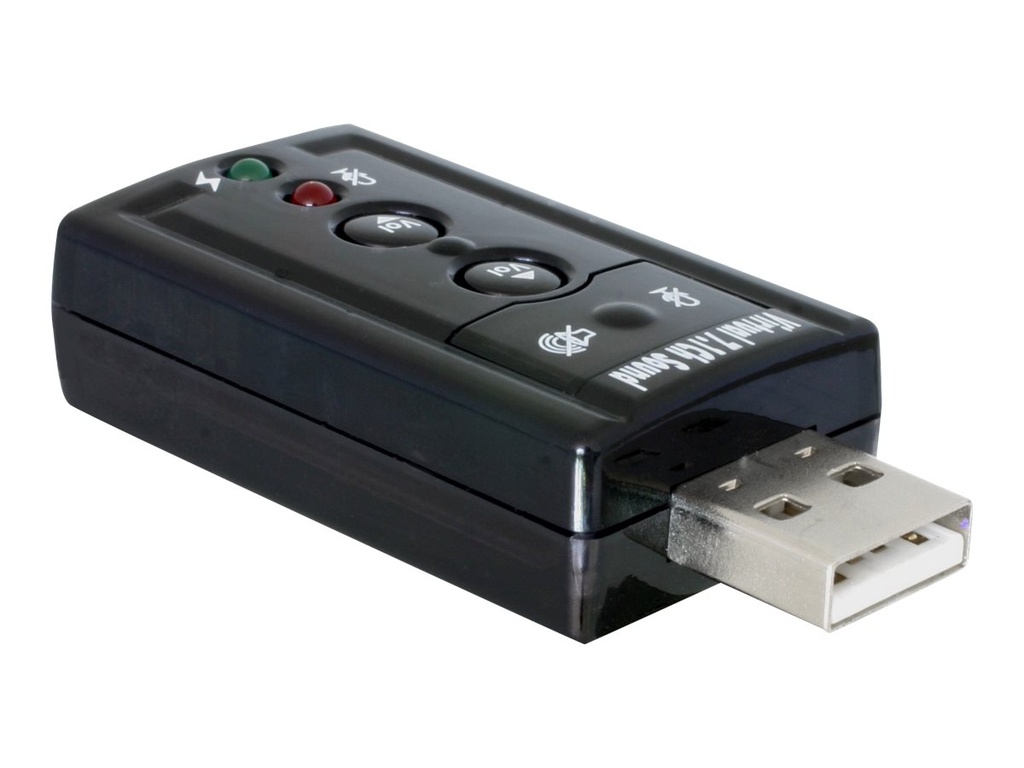 [61645] Delock USB Sound Adapter - Soundkarte - Retail