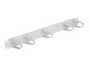Delock Universal - Kabelmanagement - Rack montierbar - Hellgrau, RAL 7035 - 1U - 48.3 cm (19")