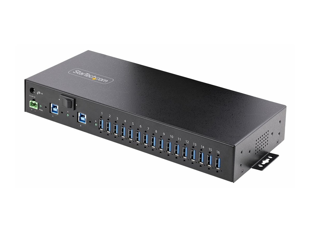 StarTech.com 16-Port Industrial USB 5Gbps Hub