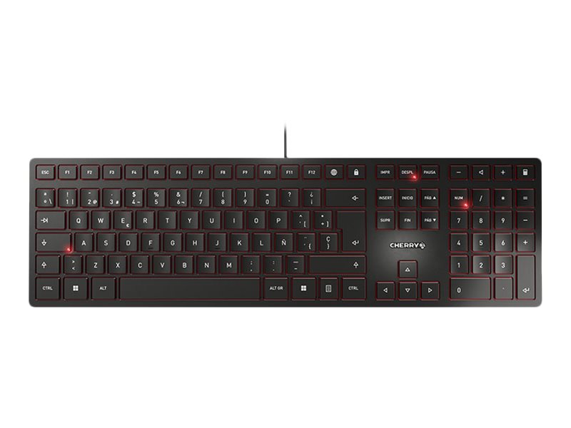Cherry KC 6000 SLIM - Tastatur - USB - Spanisch