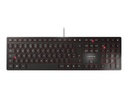 Cherry KC 6000 SLIM - Tastatur - USB - GB - Tastenschalter: CHERRY SX