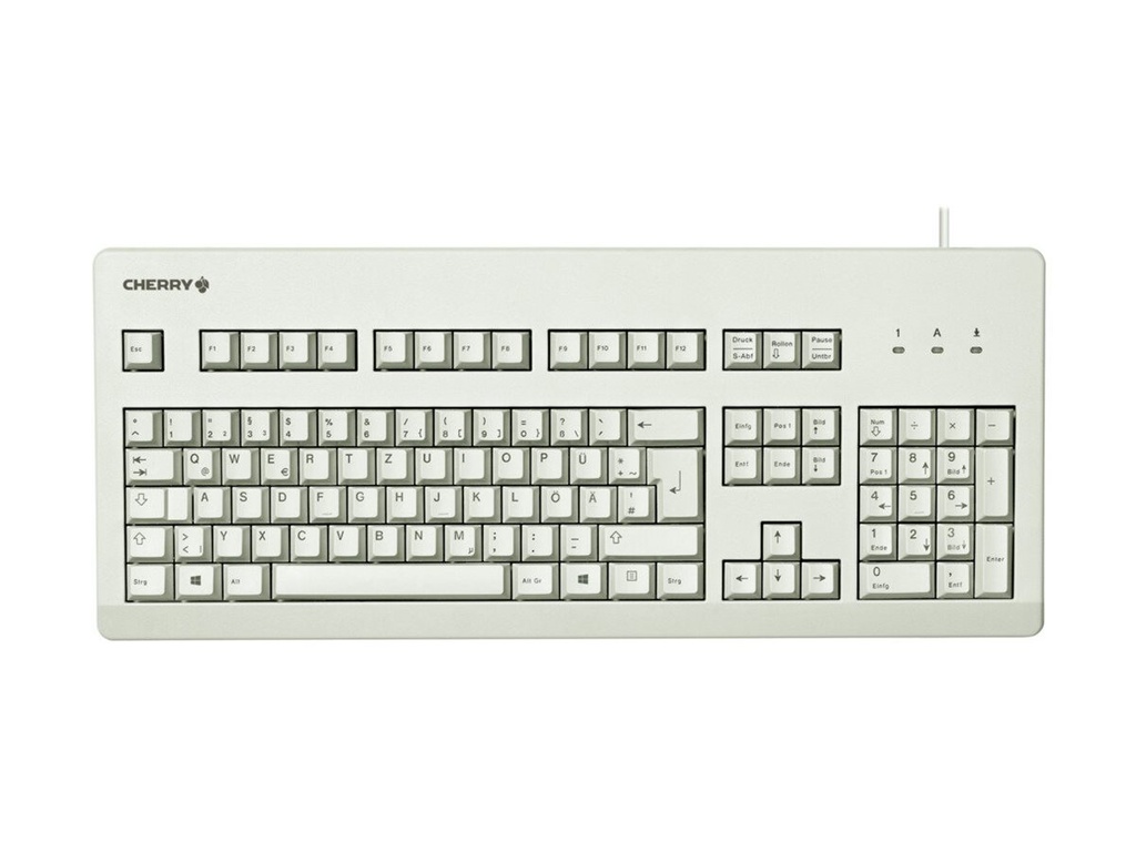 Cherry G80-3000 - Tastatur - PS/2, USB - Spanisch
