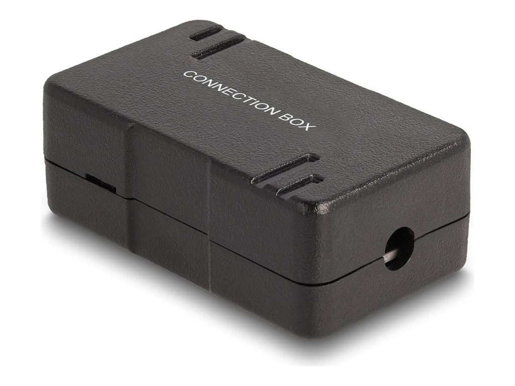 Delock Anschlussdose - CAT 6 - Schwarz