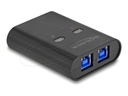 Delock USB-Schalter - 5 Gbps, 2 PCs zu 1 Gerät