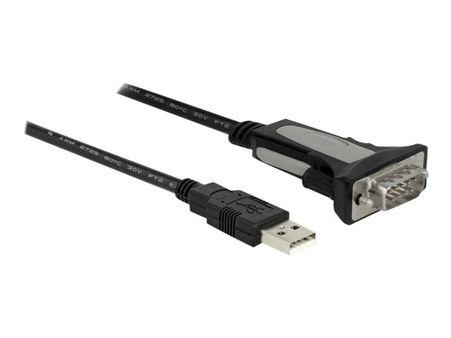 Delock Kabel USB / seriell - USB (M) zu RS-232 (M)