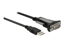 Delock Kabel USB / seriell - USB (M) zu RS-232 (M)
