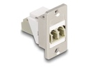 Delock Modularer Einschub (Kopplung) - Lichtleiter