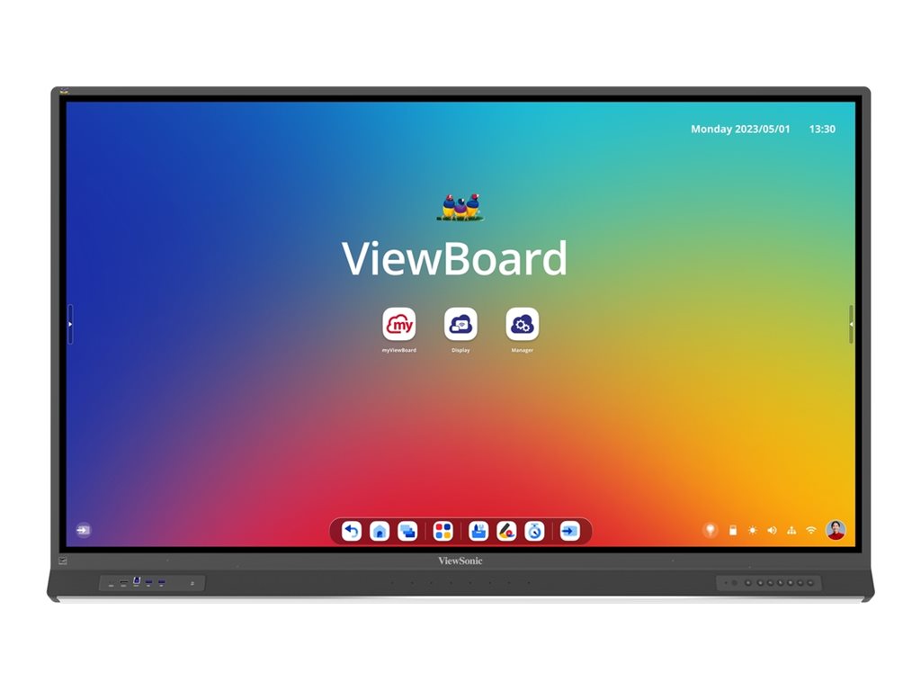 ViewSonic ViewBoard IFP8653 - 218 cm (86") Diagonalklasse IFP53 Series LCD-Display mit LED-Hintergrundbeleuchtung - interaktiv - mit Touchscreen (Multi-Touch)