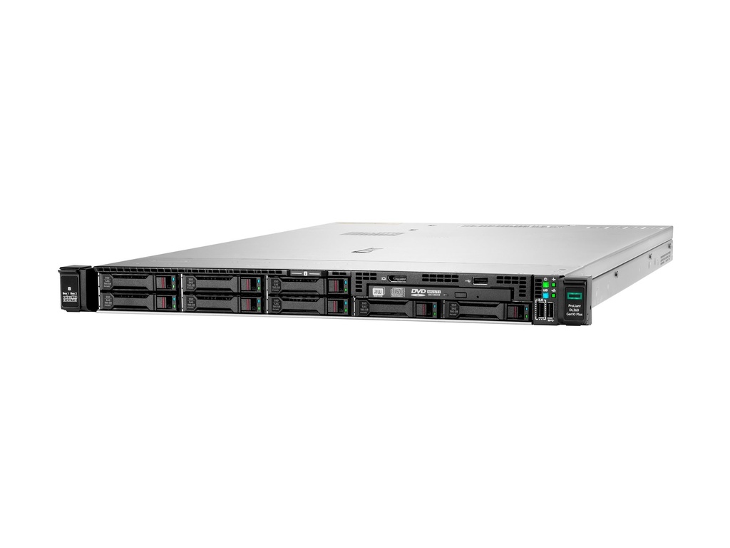 HPE ProLiant DL360 Gen10 Plus - Server - Rack-Montage - 1U - zweiweg - 1 x Xeon Silver 4309Y / 2.8 GHz - RAM 64 GB - SATA/SAS/NVMe - Hot-Swap 6.4 cm (2.5")