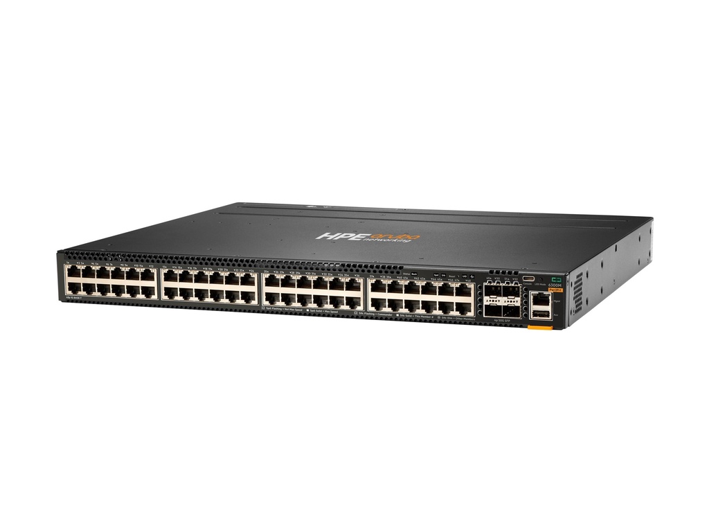 HPE Aruba CX 6300M - Switch - nur horizontale Oberflächenmontage - L3 - managed - 48 x 10/100/1000 (PoE+)