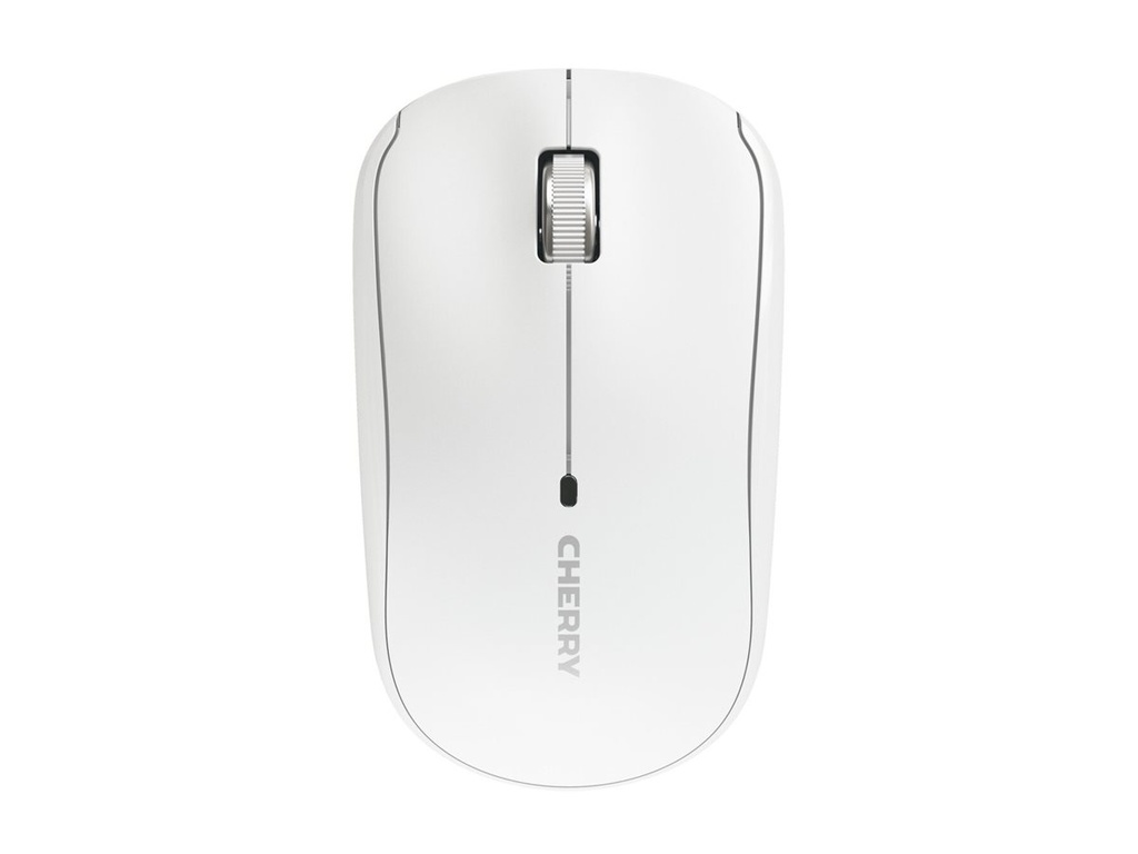 Cherry MW 2200 - Maus - ergonomisch - rechts- und linkshändig - optisch - 3 Tasten - kabellos - 2.4 GHz - kabelloser Empfänger (USB)