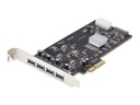 StarTech.com 4-Port USB-A PCIe Card, USB 3.2