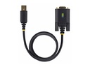 StarTech.com 6.6ft (2m) USB to Serial Adapter Cable, COM Retention, RS232 - Kabel USB / seriell - USB (M)