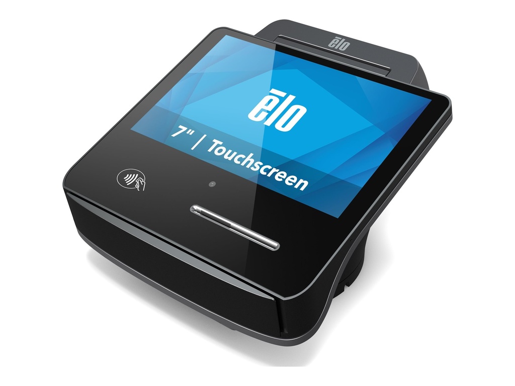 Elo Touch Solutions Elo Pay 7" - All-in-One (Komplettlösung) - 1 x Snapdragon 660 2.2 GHz - RAM 4 GB - Flash 64 GB - NFC - WLAN: 802.11a/b/g/n/ac, Bluetooth 5.0, NFC - Android 12 - Monitor: LCD 17.8 cm (7")