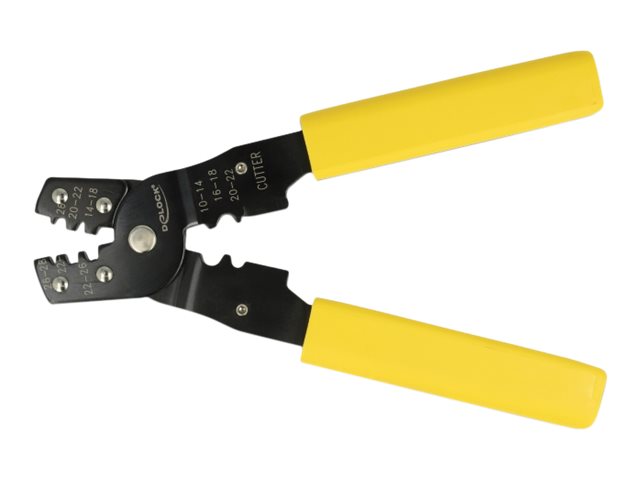 Delock Crimpwerkzeug - Schwarz, Gelb