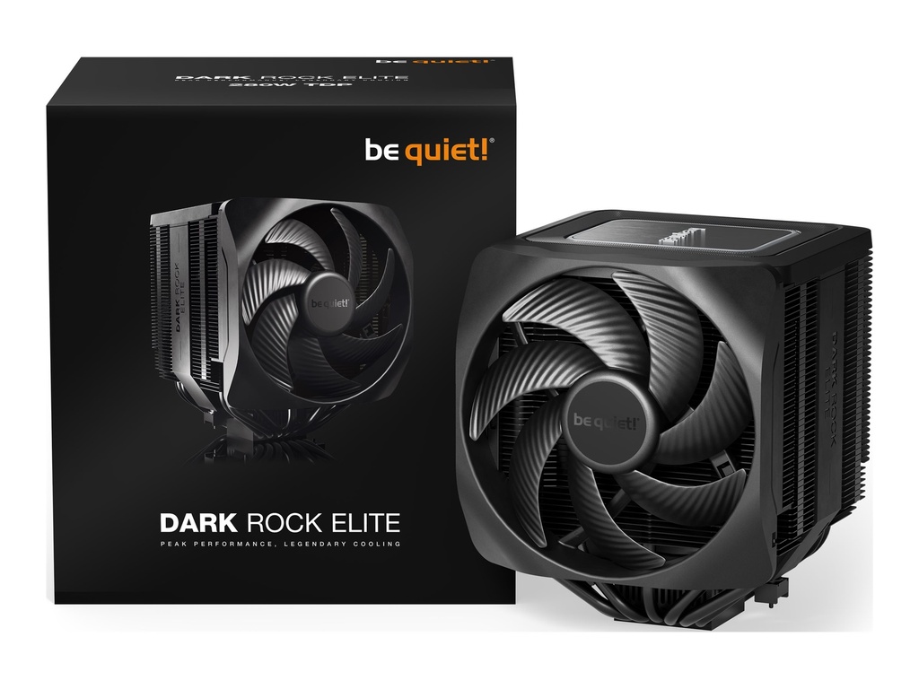 [BK037] Be Quiet! Dark Rock Elite - Prozessor-Luftkühler - (für: LGA1150, LGA1151, LGA1155, LGA1200, LGA1700, AM4, AM5)