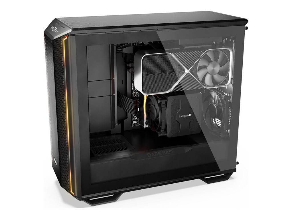 [BGW58] Be Quiet! Dark Base 701 - Midi-Tower - E-ATX - Seitenteil mit Fenster (gehärtetes Glas)