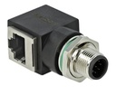 Delock Netzwerkadapter - 8-polig M12 (M) gerade zu RJ-45 (W)