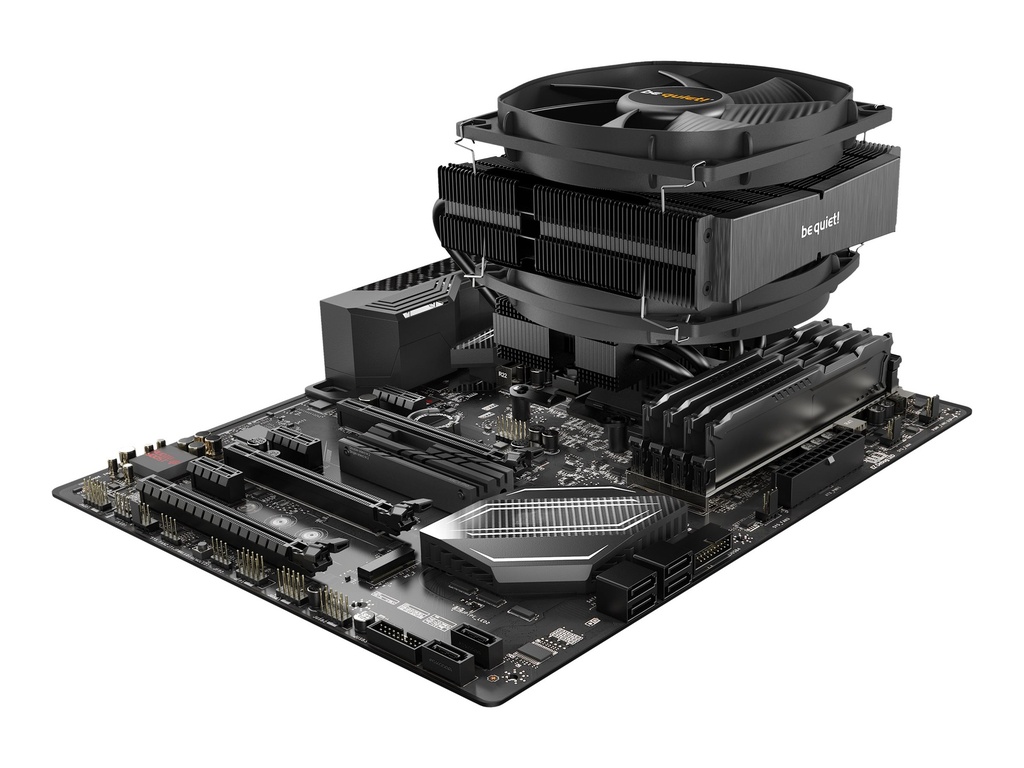 [BK031] Be Quiet! Dark Rock TF 2 - Prozessor-Luftkühler - (für: LGA1150, LGA1151, LGA1155, LGA1200, LGA1700, LGA2011-3 (Square ILM)