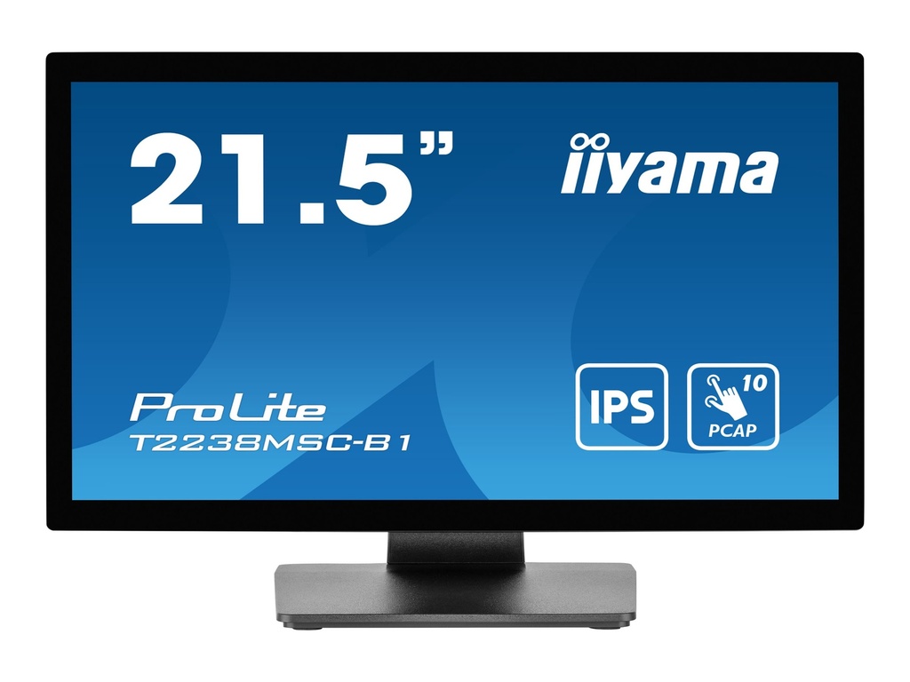 Iiyama ProLite T2238MSC-B1 - LED-Monitor - 54.6 cm (21.5")