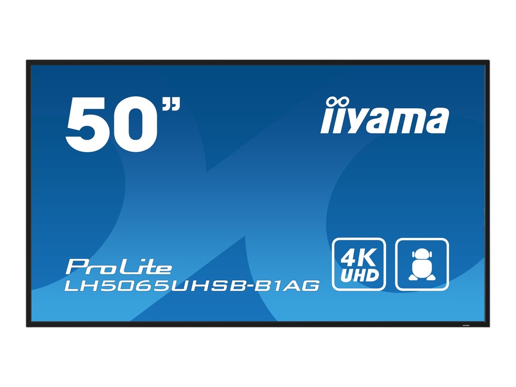Iiyama ProLite LH5065UHSB-B1AG - 125.7 cm (50")