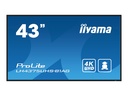 Iiyama ProLite LH4375UHS-B1AG - 109 cm (43") Diagonalklasse (108 cm (42.5")