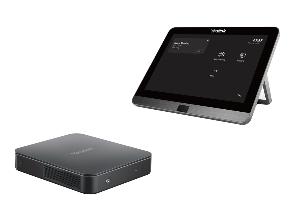 Yealink Kit für Videokonferenzen (MTouch II Touchpanel, MCore Pro Mini-PC)