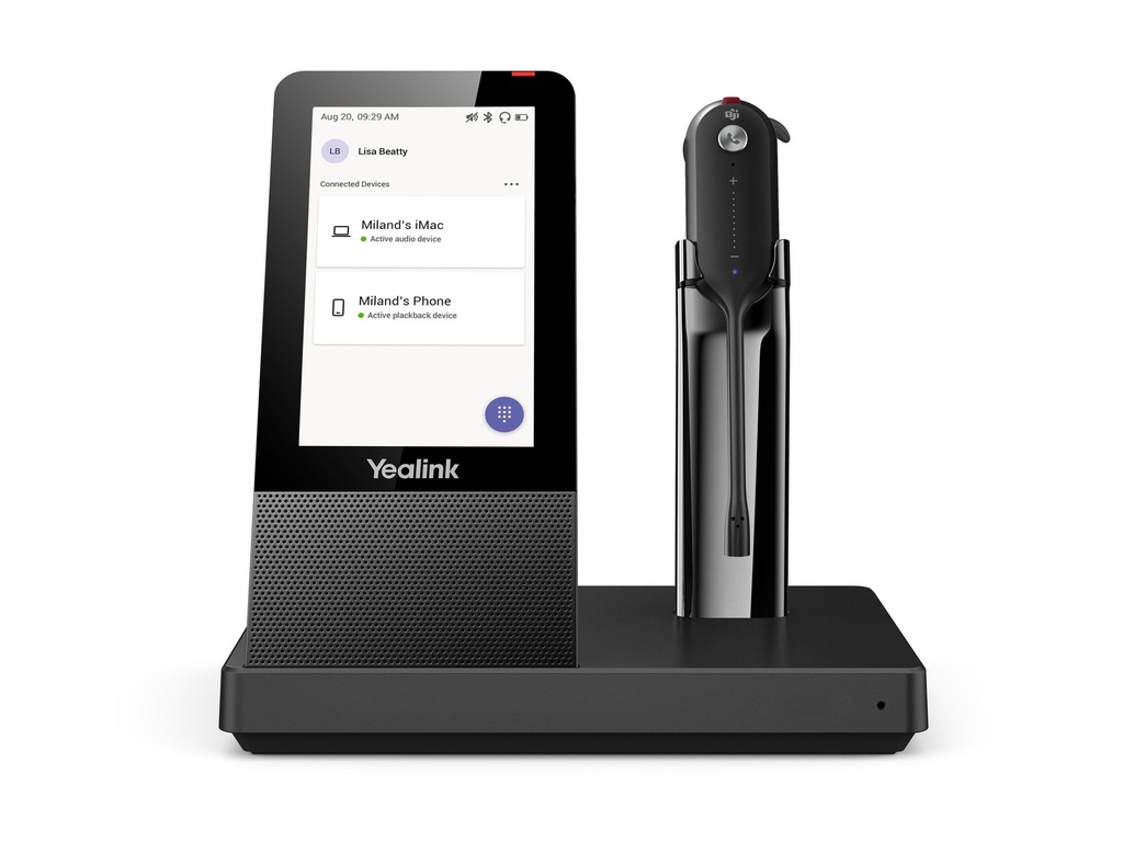 Yealink WH67 - Headset - im Ohr - konvertierbar