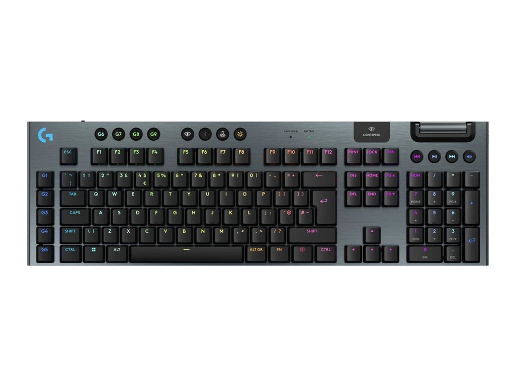 Logitech G G915 X - Tastatur - LIGHTSPEED - Hintergrundbeleuchtung